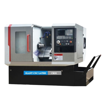 CK32x250 China automatic slant bed CNC metal lathe for sale