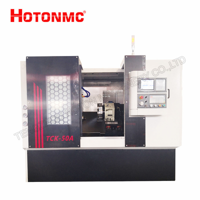 TCK50A Slant Bed CNC Lathe CNC Turning Machine CNC Mini Metal Lathe Machine Manufacturer TCK50A